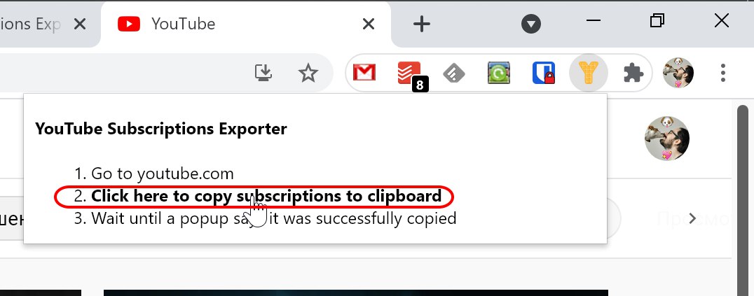 Как с ютуба перенести подписки на рутуб. Расширения для youtube. Расширение для ютуба.